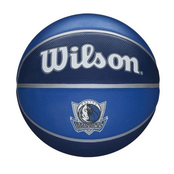 Wilson NBA TEAM TRIBUTE DALLAS MAVERICKS, košarkaška lopta, plava