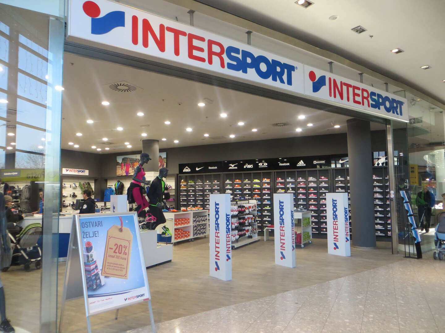 Intersport Zagreb 6 Garden Mall Intersport